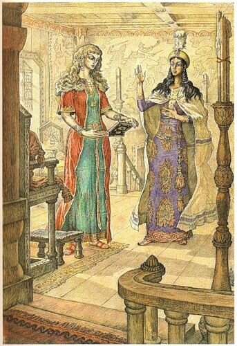 ''Айвенго''Иллюстрация Ивана Кускова. 