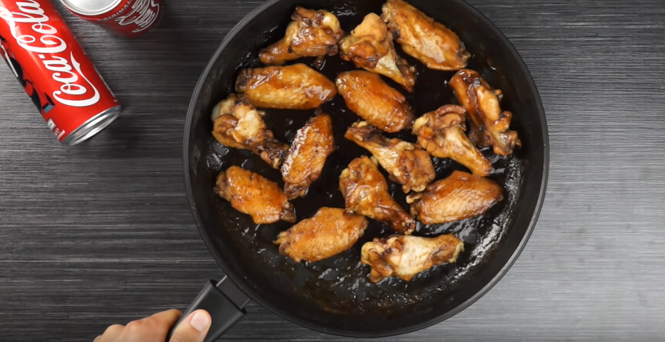 Куриные крылышки в кока-коле
