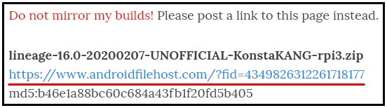Переходим на сайт автора сборки и нажимаем на ссылку подчеркнутую на скриншоте.