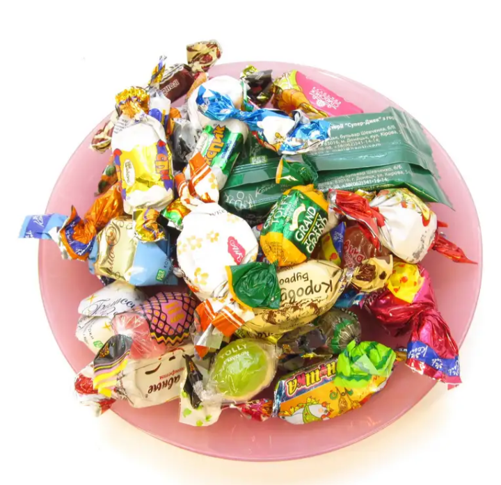 Ассорти из конфет. 