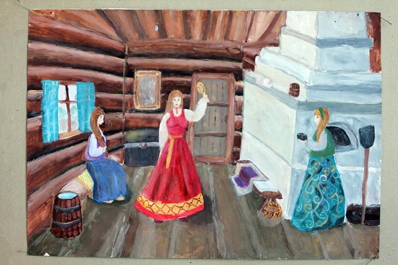 Вечерние танцы у печи