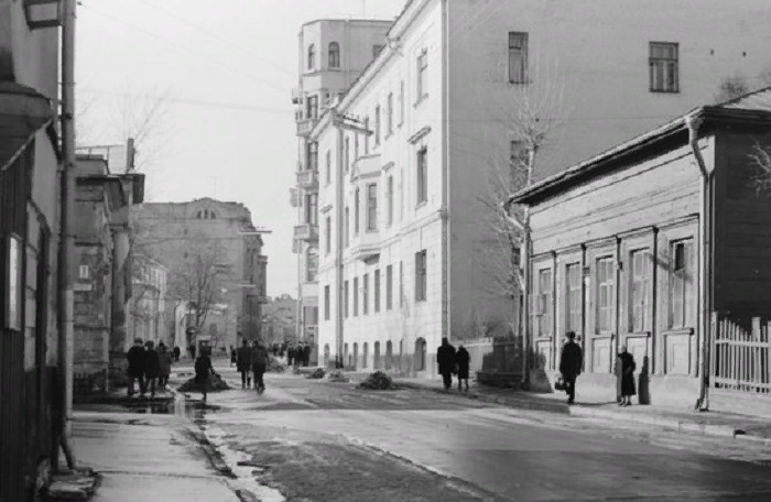 Улица Рылеева(ныне переулок Гагарина), 1967 год