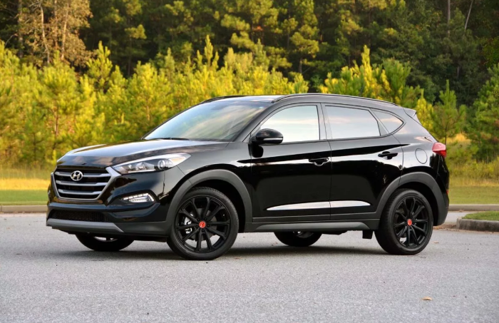 Hyundai Tucson 2015 черный