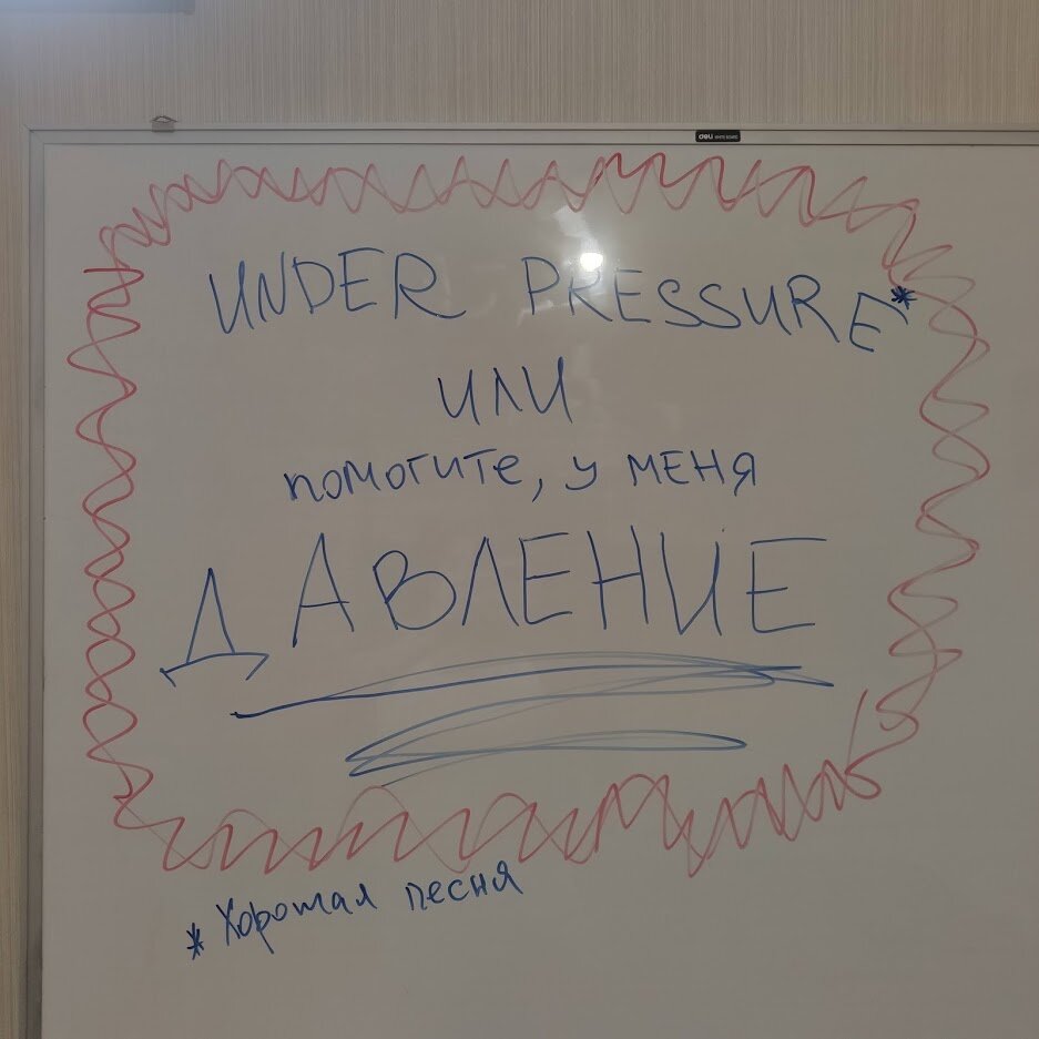 Under Pressure - Queen, David Bowie(Под давлением)