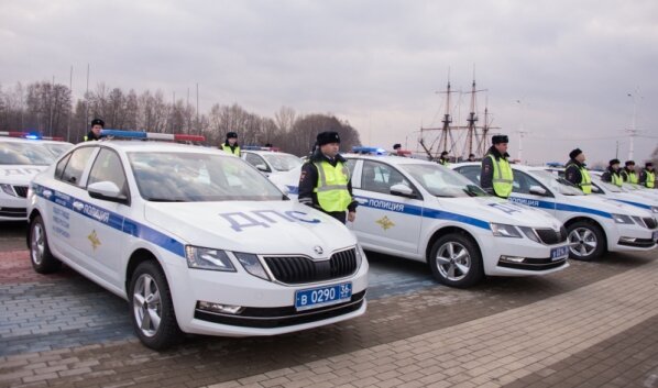 Новые патрульные авто.