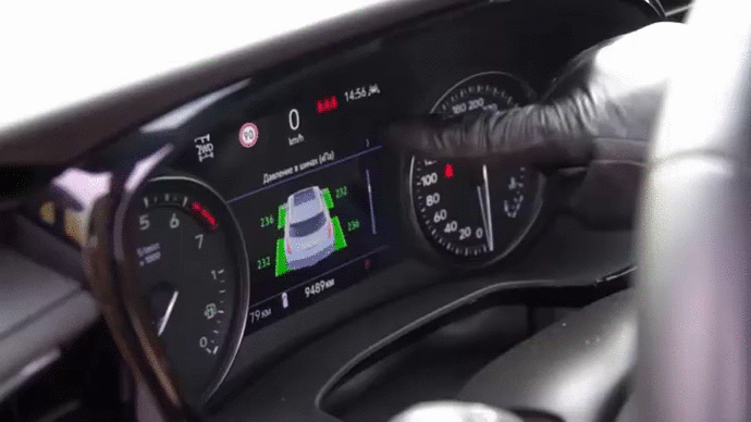 Лиса рулит. В салоне Cadillac XT5