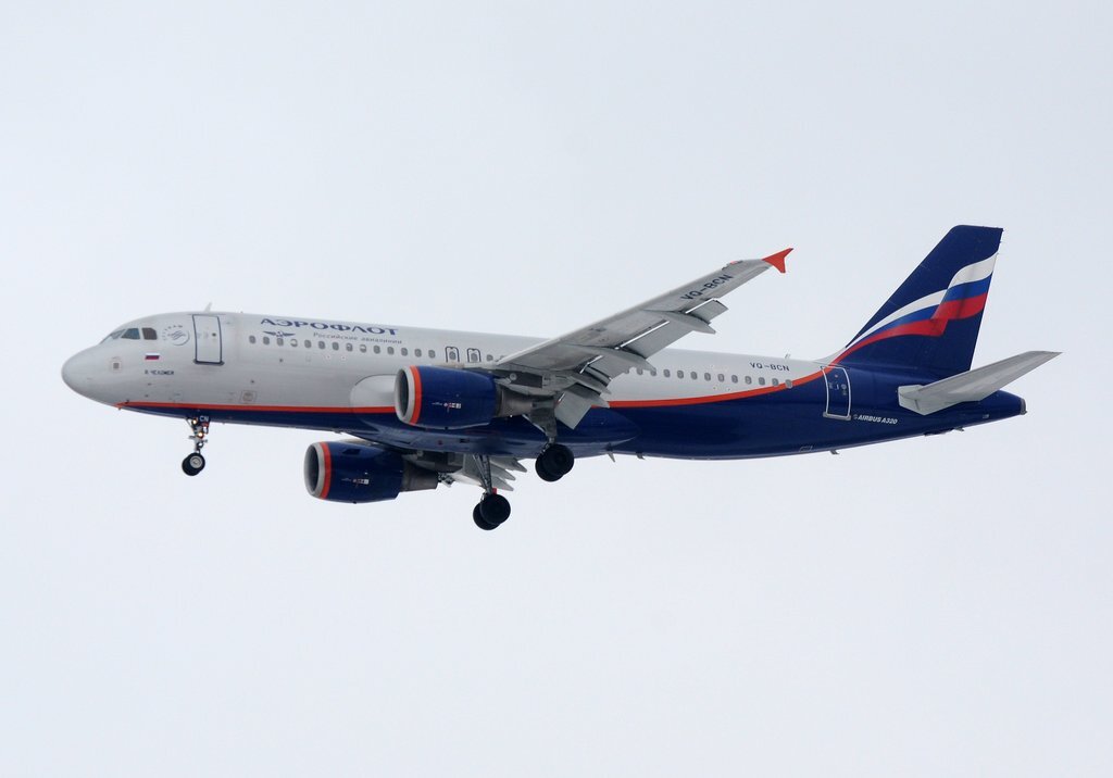 VQ-BCN - Airbus A320-214 - Aeroflot - Russian Airlines  "В. Челомей"

