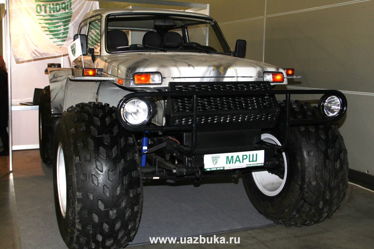 LADA 4x4 "Болотоход" - новый "проходимец" за 2 млн рублей от "АвтоВАЗ"