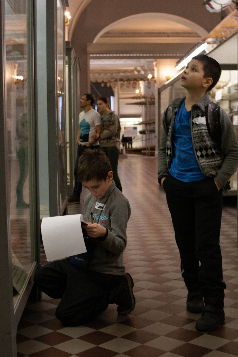 Февраль 2020. Зоологический музей СПб