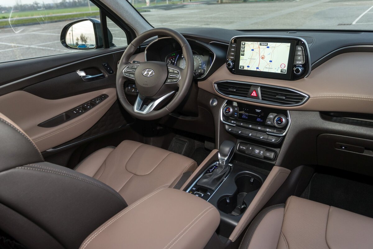 Hyundai Santa Fe 2021 Interior