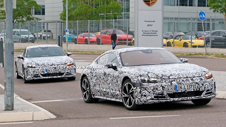 Прототип Audi E-Tron GT