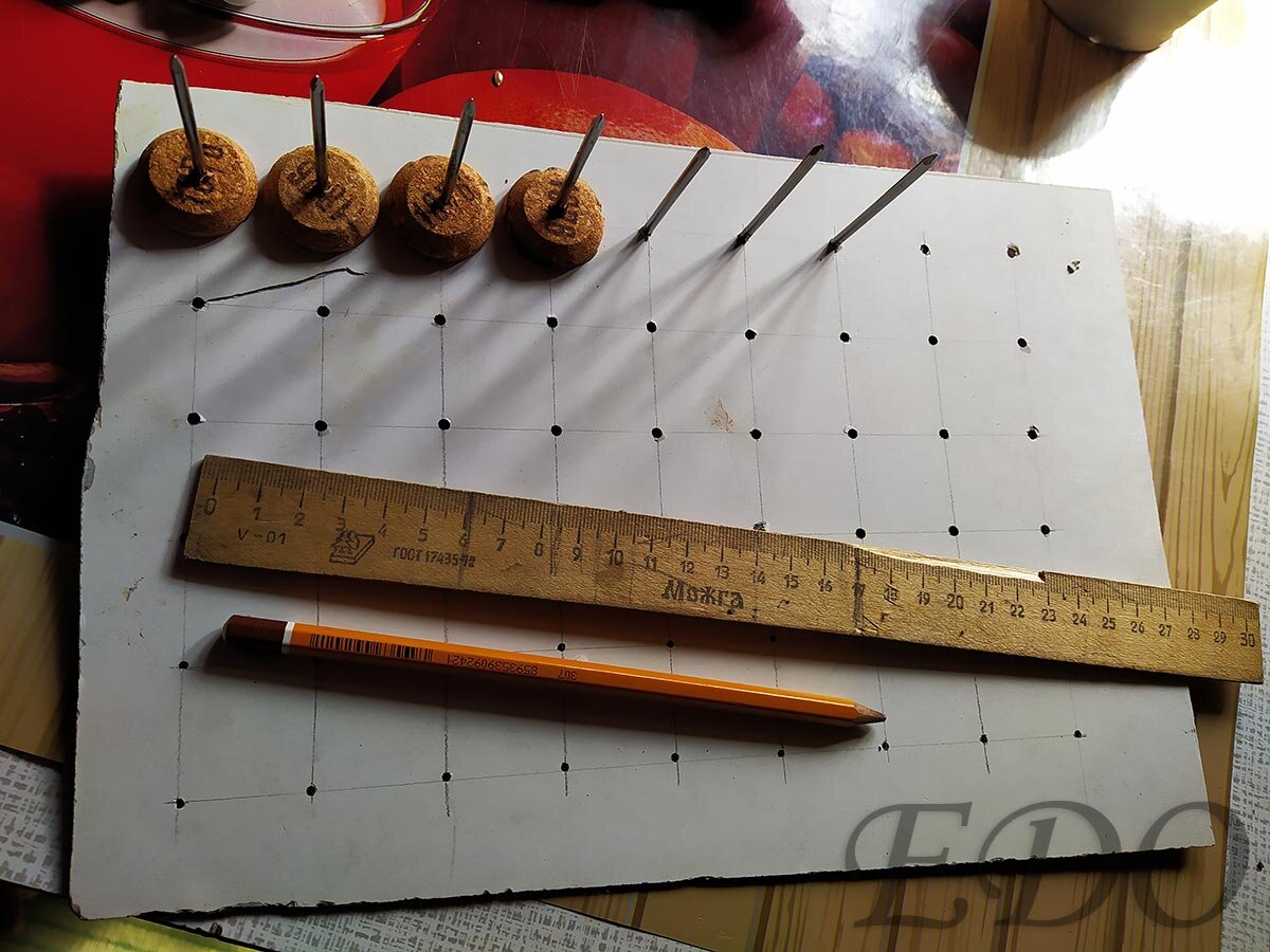 Доска «Спасатель» в дырках.