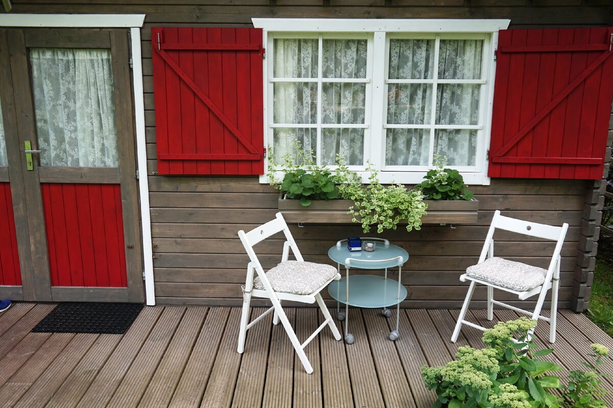 Один из домиков мини-отеля