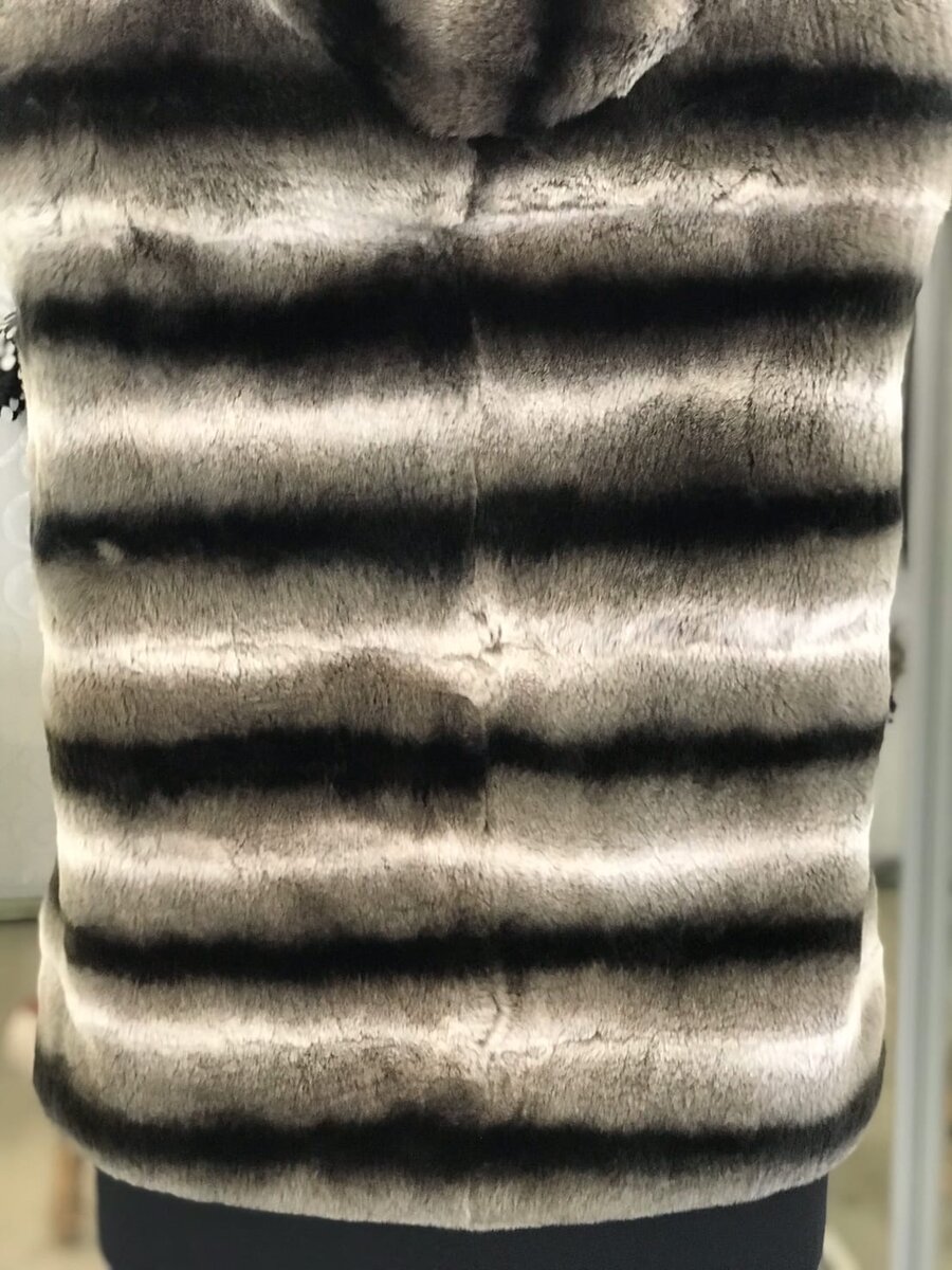 Переделка  жилета в куртку. Ателье Ирины Берзиной.