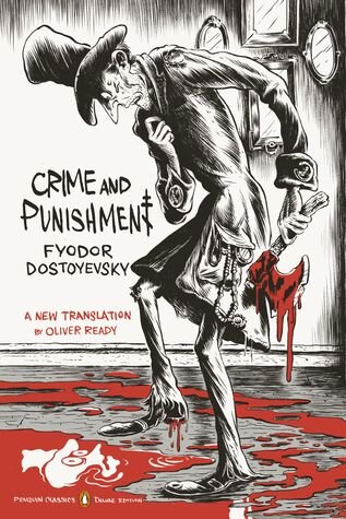 Обложки «Преступления и наказания» на иностранных языках с сайта Goodreads.com