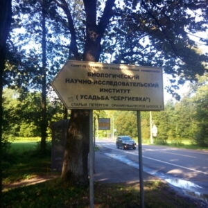 Указатель с дороги