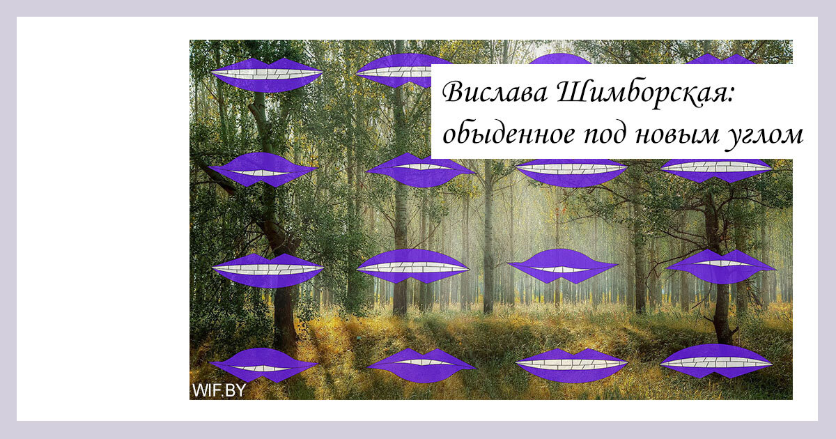 Вислава Шимборская: поэзия