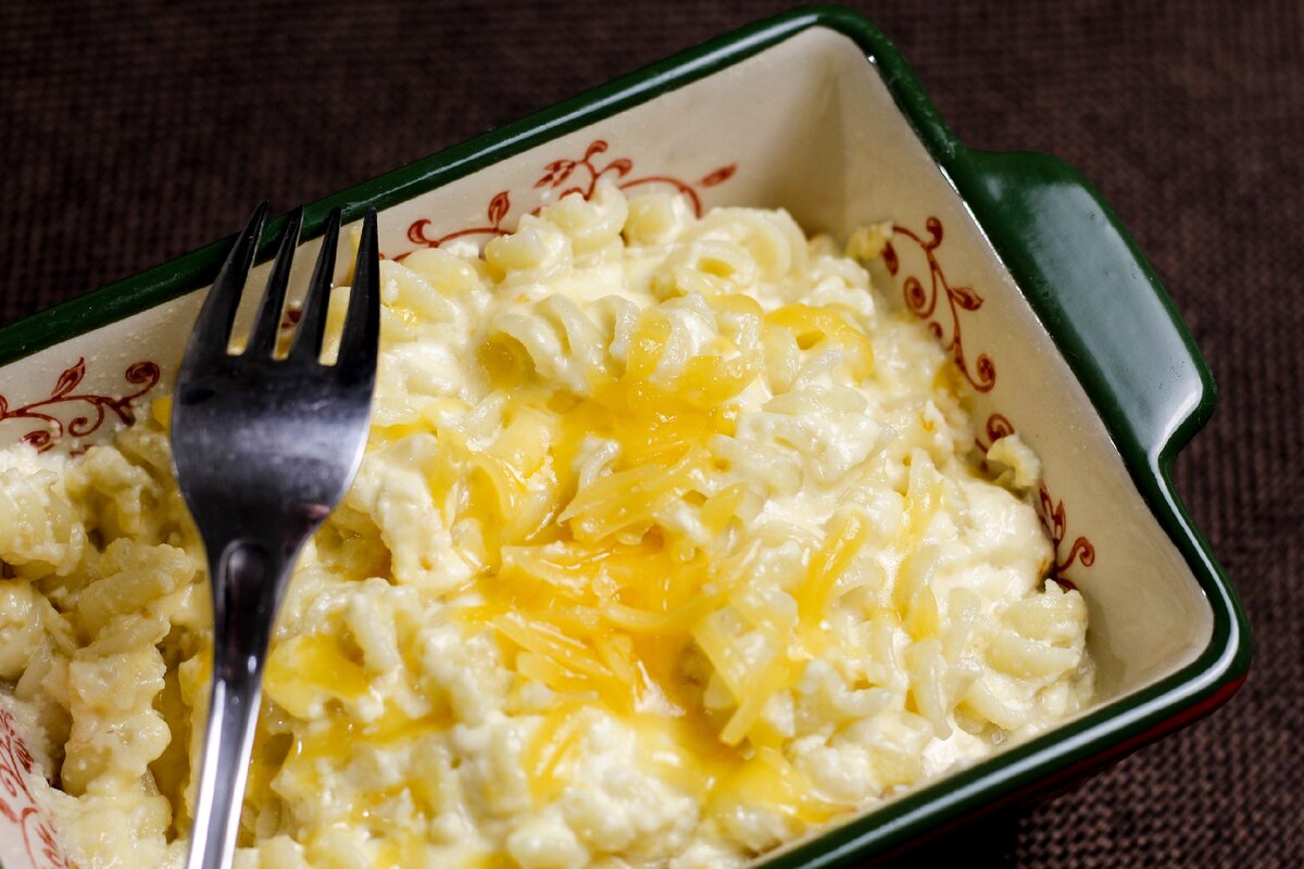 Рецепт макарон с сыром пошагово