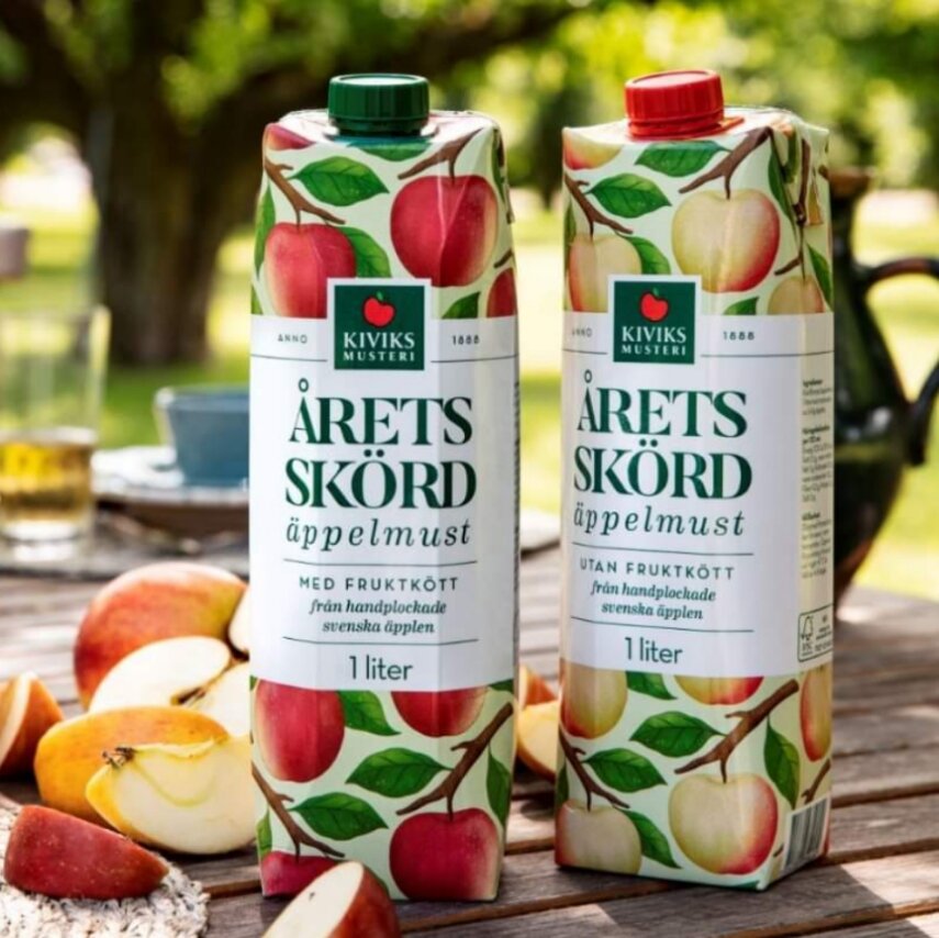 На ферме выращивают более 70 сортов яблок, поэтому различного яблочного сока в ассортименте много