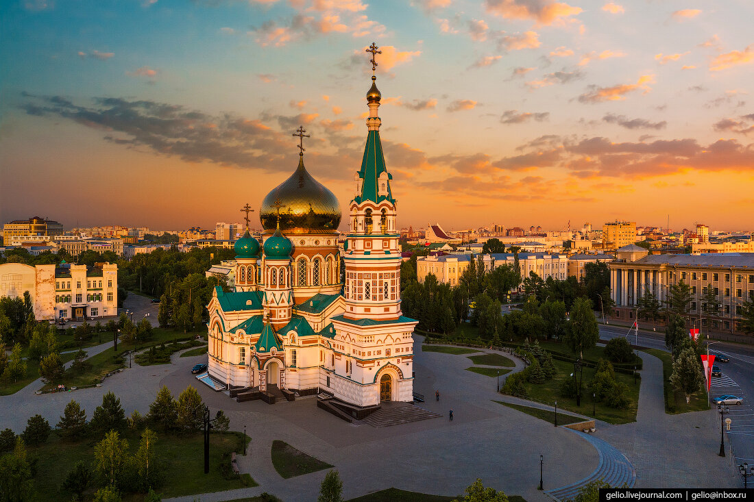 Омск современные здания