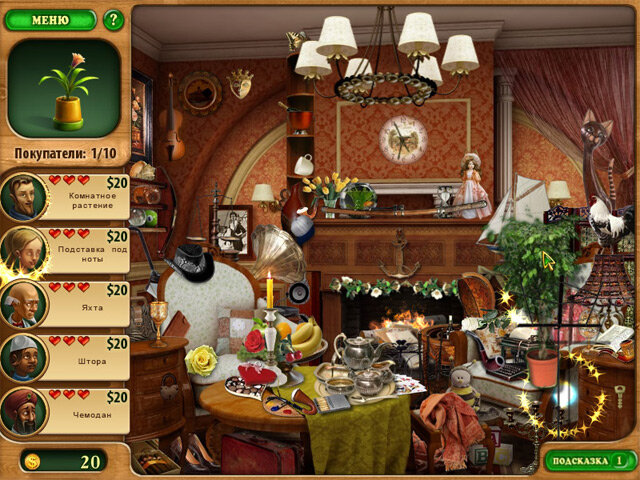 Вот так выглядел типичный уровень Gardenscapes в далёких нулевых :)