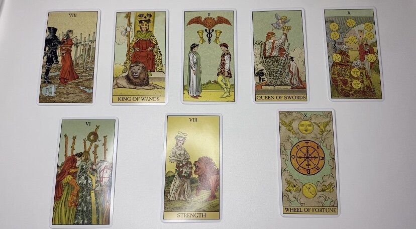 Расклад онлайн на картах таро: Какие события на пороге. Фото автора 