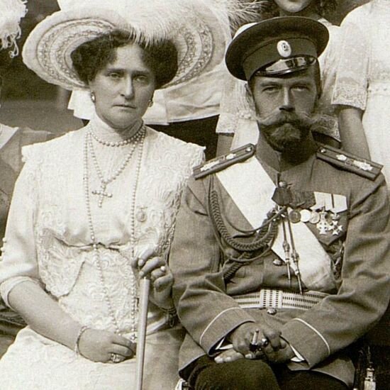 Николай Второй с женой