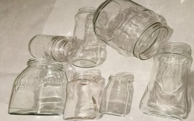 Фото автора. Баночки обычные, но необычной формы