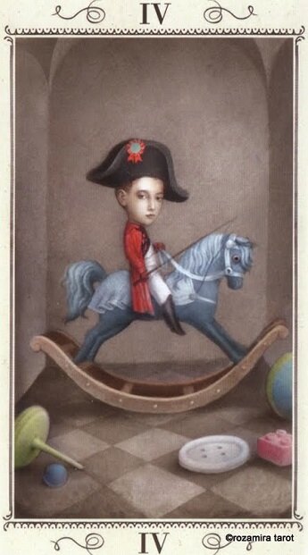 Аркан Император Таро Николетты Чекколи