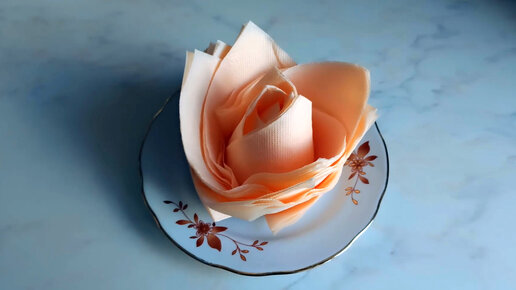 Как сделать розу из салфетки своими руками: разные способы – разные результаты