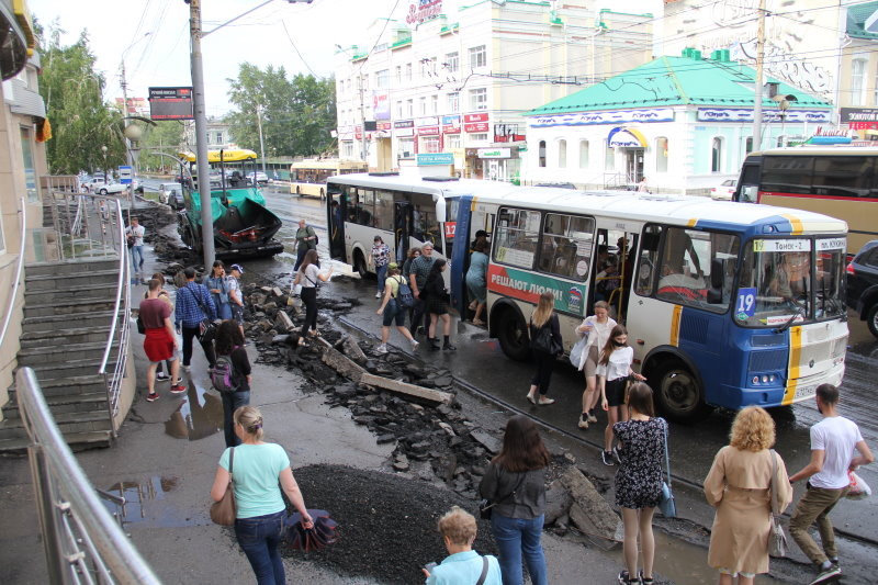 Все «удобства» для томичей!