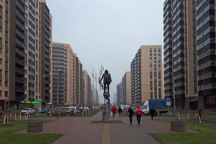 Город Мурино, бульвар Менделеева. Фото взято с ресурса Яндекс.Картинки 