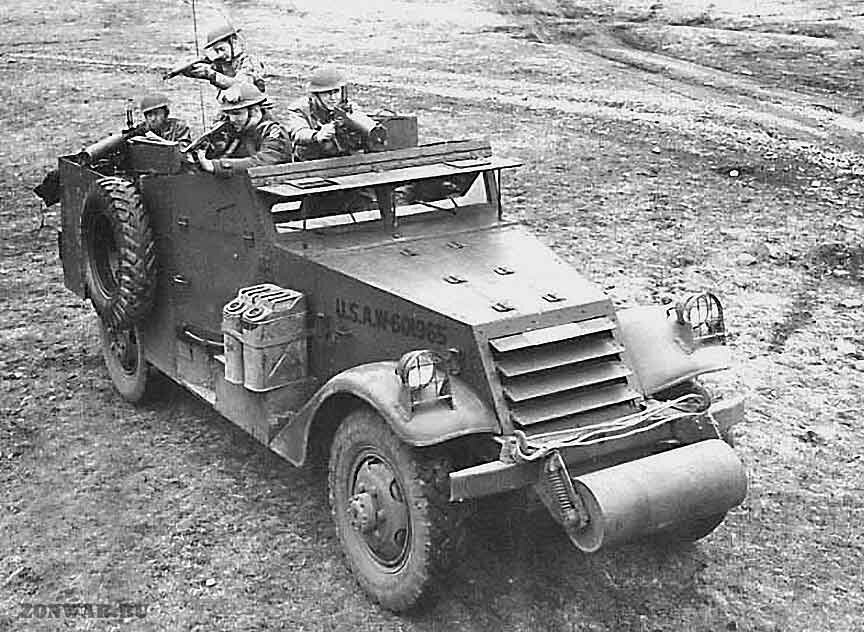 Бронетранспортер М3 британцев, вооруженный пулеметом. Источник фото: https://forum.warthunder.ru/index.php?/topic/298515-tankovye-boi-kitai-problemy-lou-ranga-zsu-lt-predlozheniya-ispravleniya-rebalans/