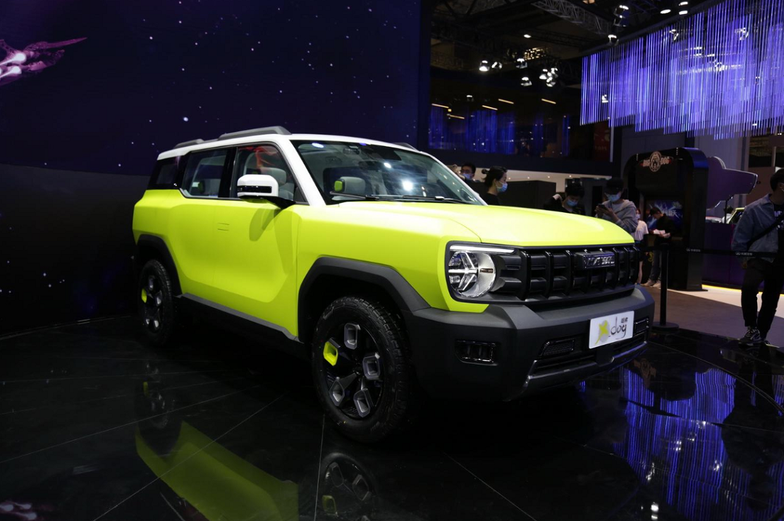 На фото: Концепт-кар Haval X-Dog 