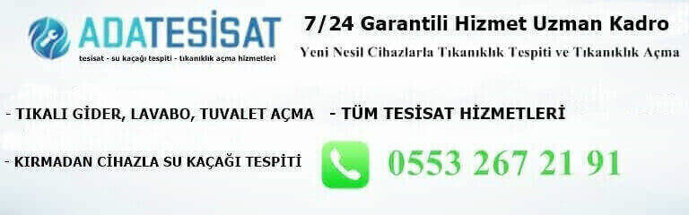 Çankaya su kaçağı tespiti