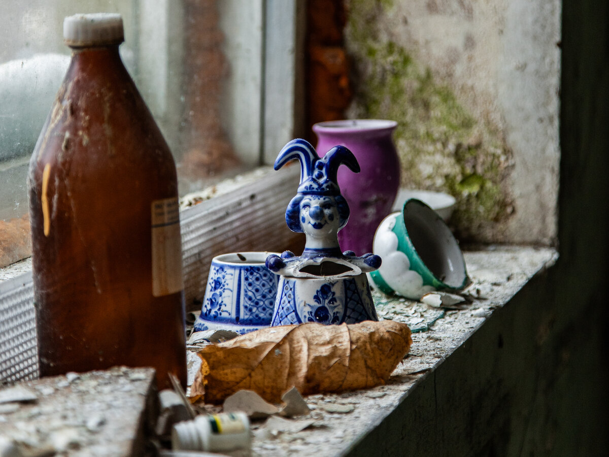 Заброшенный фарфоровый завод 