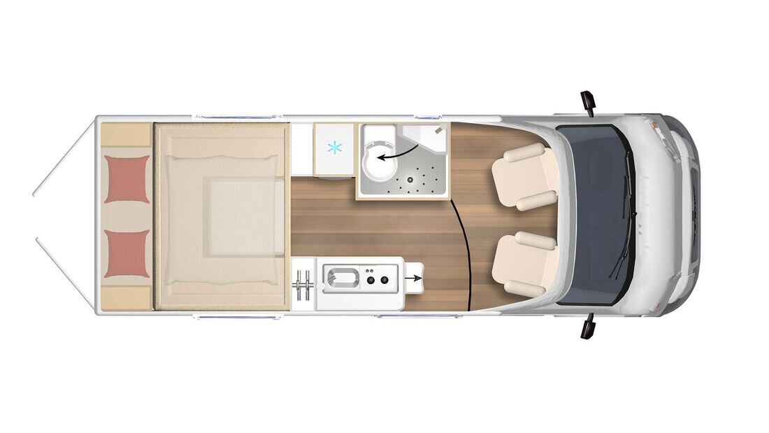 Автодом sunlight a68 чертежи