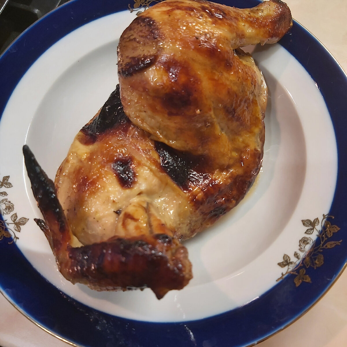 Рецепт: Курица барбекю на вертеле на газовом гриле (видео) - Гриль и барбекю