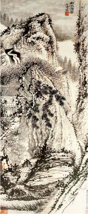 Картина «Звуки гор и рек», входящая в коллекцию Шанхайского
музея, считается одной из самых лучших работ Ши Тао.
Журнал «Китай»