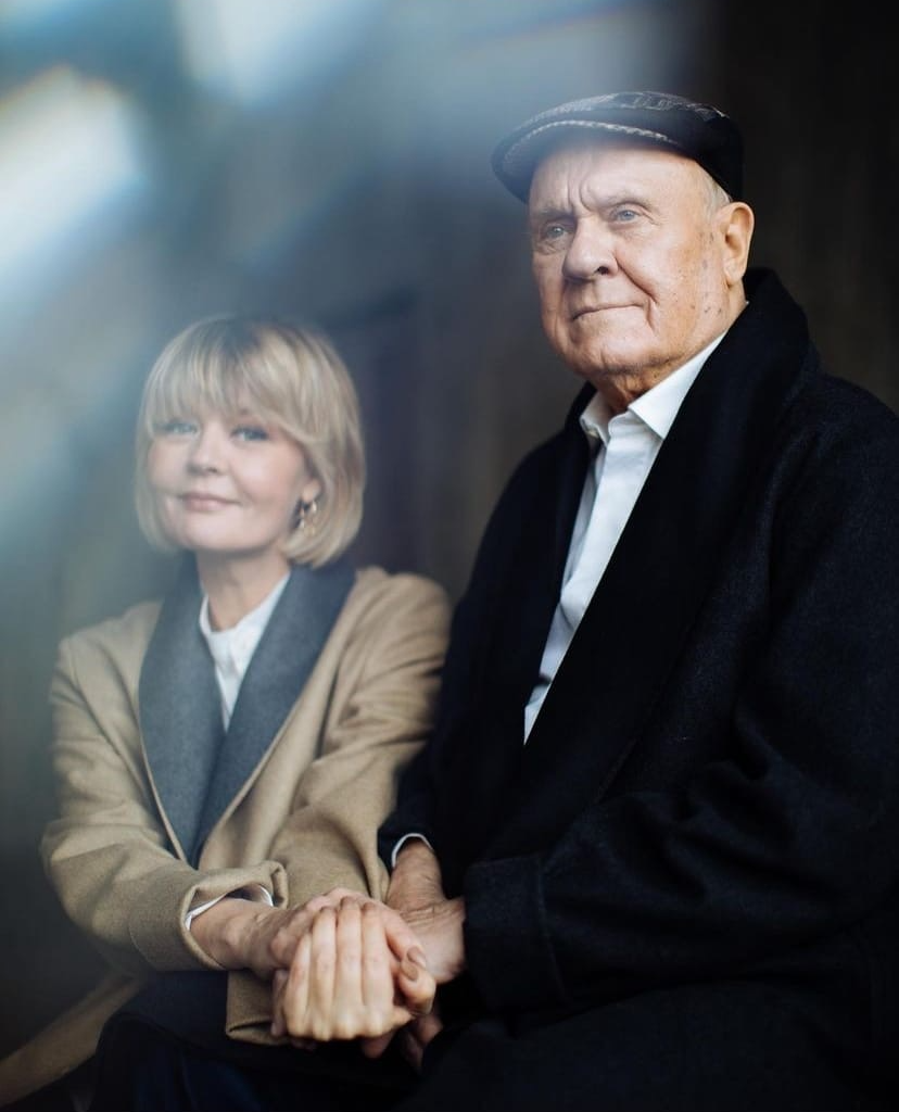 Юлия Меньшова с отцом 