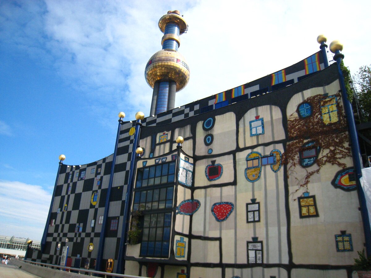 Мусоросжигательный завод. Вена.