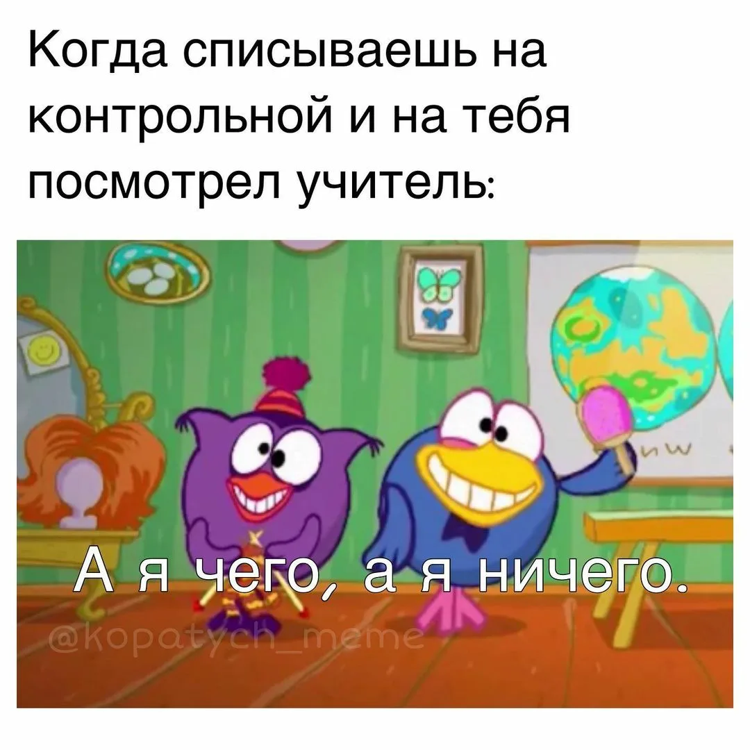 Мемы по Смешарикам