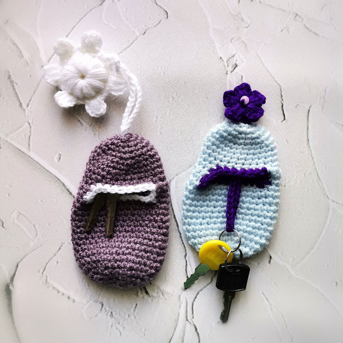 Ключница крючком