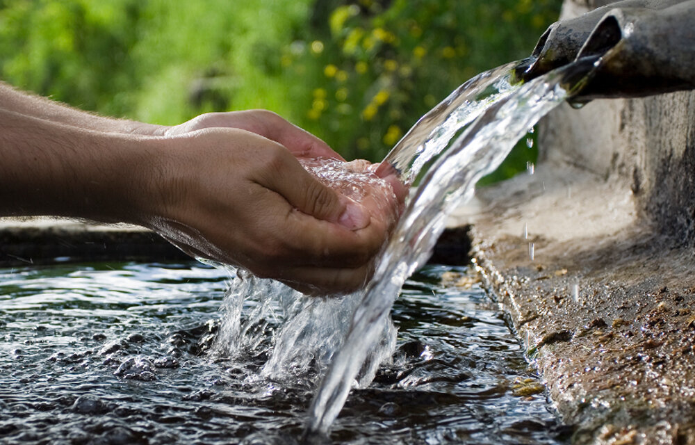 Изображение источника воды