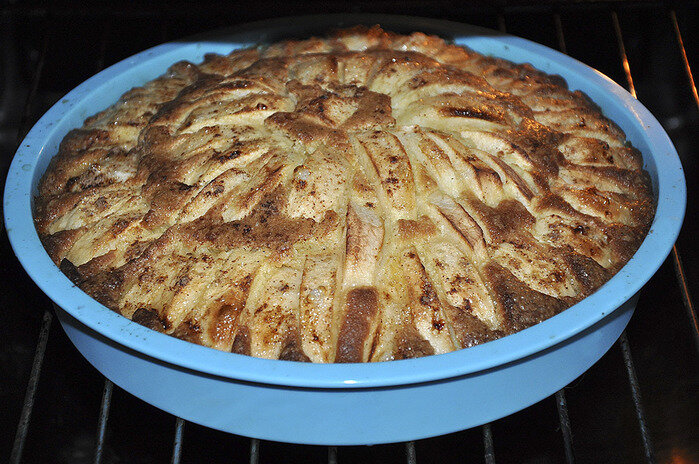 Корнуэльский яблочный пирог - кулинарный рецепт