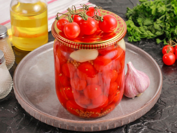 Их всегда мало! Лучшие помидоры🍅 черри на зиму с пикантным вкусом
