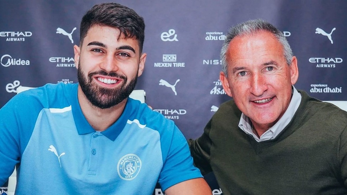 Йошко Гвардиол - игрок "Манчестер Сити"