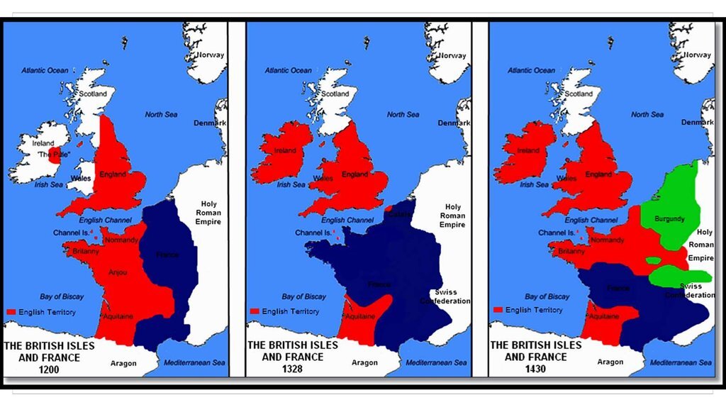 Наглядный пример того, как постоянная борьба за территории на континенте сначала чуть не погубили одну страну, а потом другую
