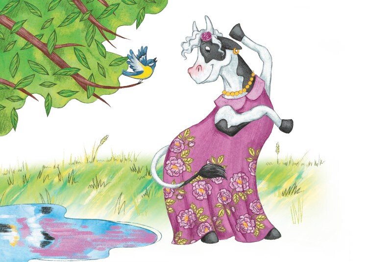 «Круглый стол на “Весёлой ферме”», Е. Русинова