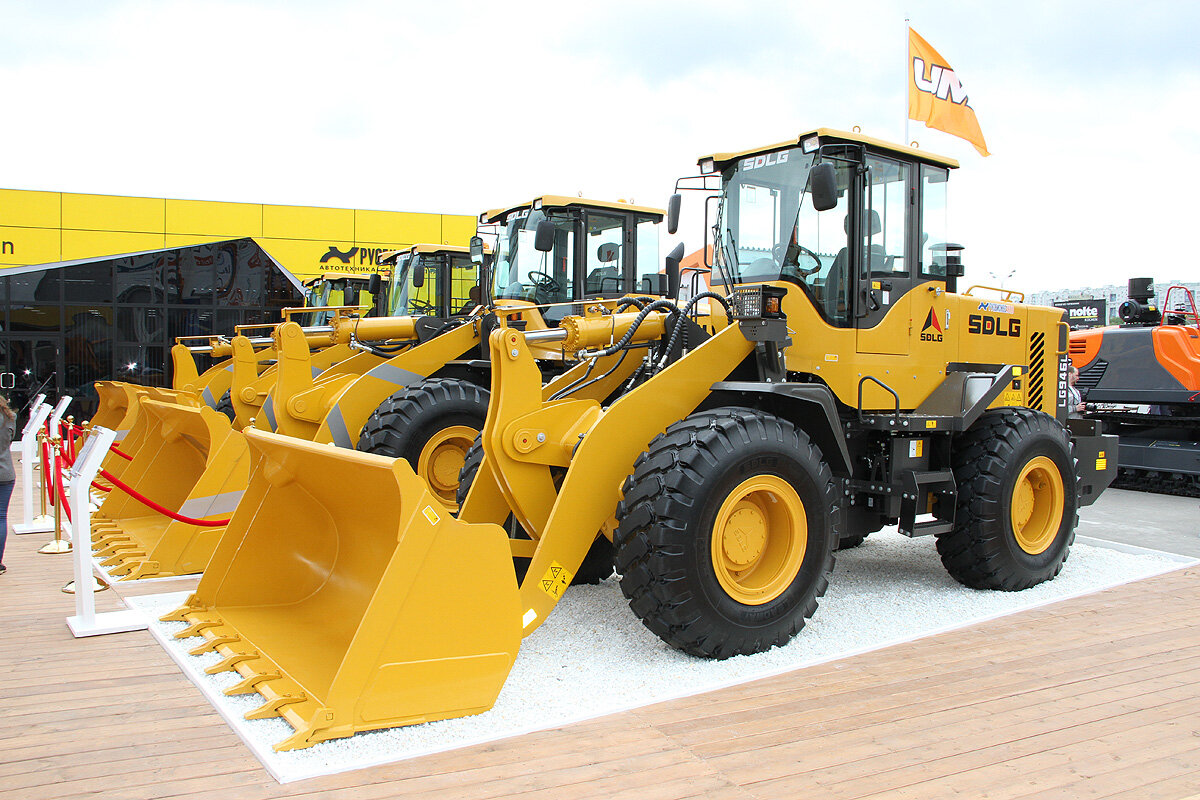 Фронтальный погрузчик SDLG